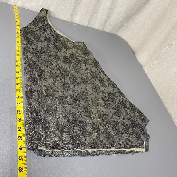 MIchael Kors Womens Babydoll Whimsigoth Top Size XL Asymmetric Witchy Oversized - Picture 9 of 10